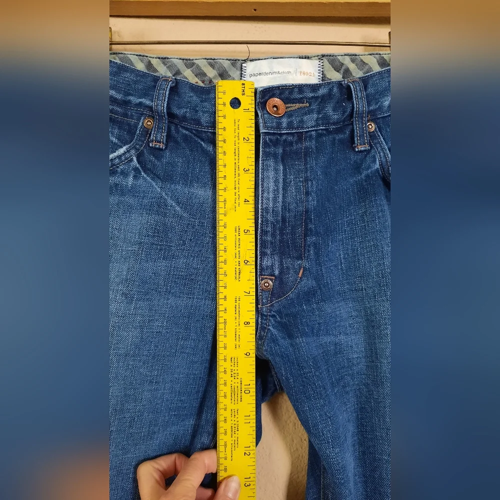 Paper Denim & Cloth Mens Jeans Loose Fit Straight Leg